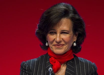 Ana Patricia Bot&iacute;n, presidenta de Santander