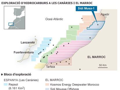 El Marroc confirma la localització de petroli en aigües properes a les Canàries