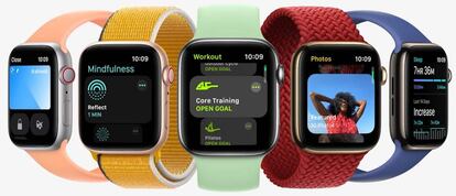 Nuevos Apple Watch Series 7.