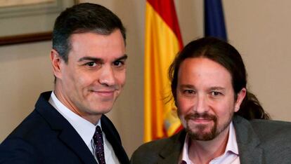 Pedro Sánchez ha alcanzado un acuerdo con Unidas Podemos que hace unas semanas le producía terrores nocturnos.