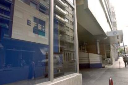 Fachada de la sede central de la agencia internacional de noticias, Agencia EFE en la calle Espronceda nº 32 de Madrid. EFE/Archivo