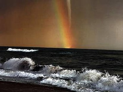 Un tornado en Cataluña en 2005.