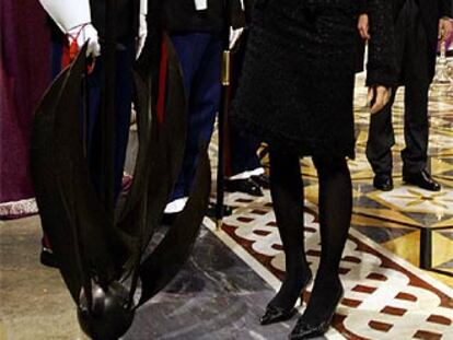 Carlota, hija de Carolina de Mónaco, en la catedral de Montecarlo.