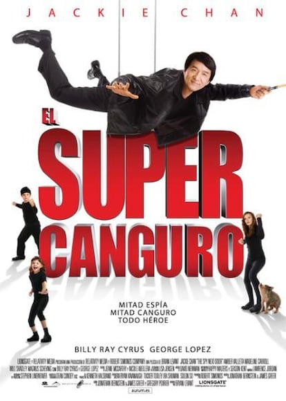 Cartel de El super canguro