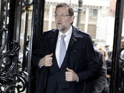 El presidente del Gobierno, Mariano Rajoy