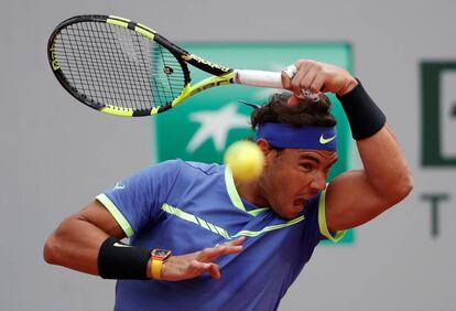 Nadal en Roland Garros.