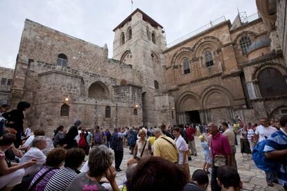 Iglesia del Santo Sepulcro en Jerusal&eacute;n. 