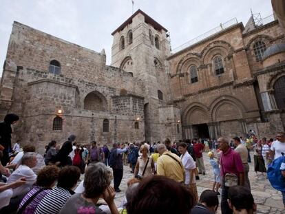 Iglesia del Santo Sepulcro en Jerusalén.