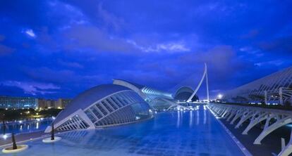 The City of Arts and Sciences in Valencia.