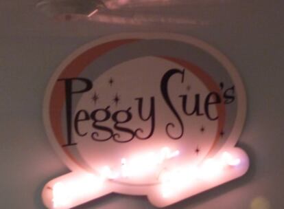 Logo de la cadena de diner Peggy Sue's