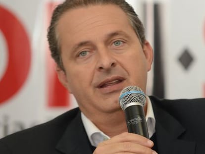 Campos estaba en tercer lugar en los sondeos.