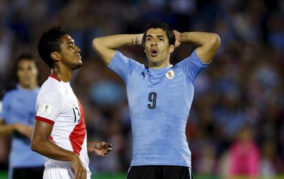 Luis Suárez, de nuevo con la Celeste.