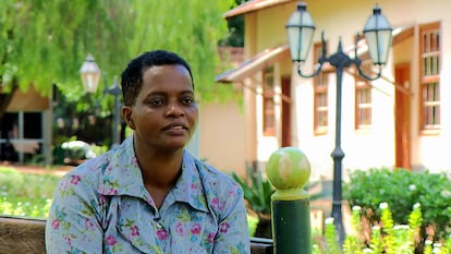 Madalena Gordiano, who was held by a Brazilian family for nearly four decades, during an interview with the television program ‘Fantástico.’