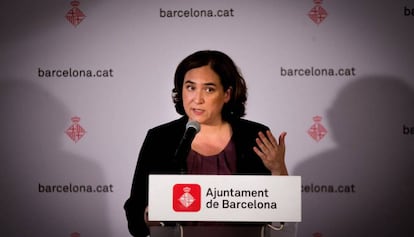 Ada Colau, en una imatge de principis d'aquest mes.