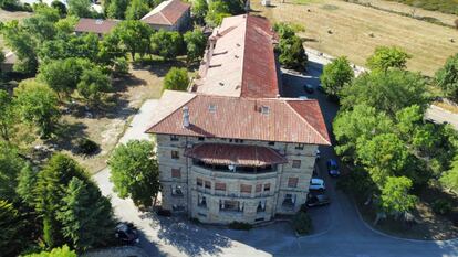 El balneario de Corconte está situado en Cabañas de Virtus (Burgos).