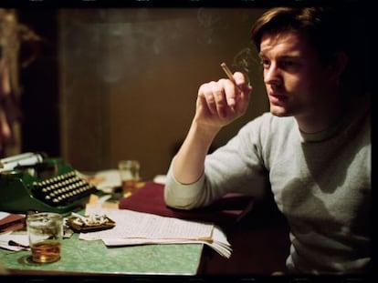 Sam Riley, que encarna a Sal Paradise, el trasunto de Jack Kerouac en &#039;On the road&#039;.