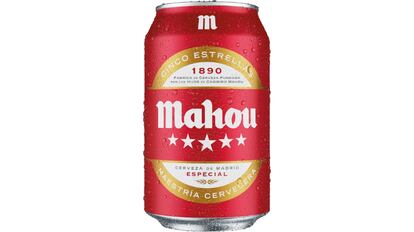 Cerveza Mahou Cinco Estrellas en oferta
