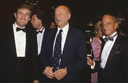 Donald Trump y Roy Cohn