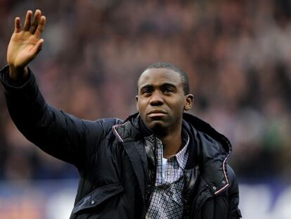 El futbolista Fabrice Muamba.