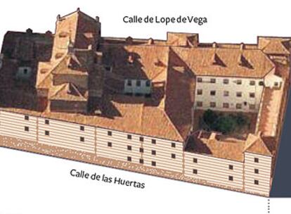 La cripta, el retablo, el claustro y la huerta son los posibles lugares del enterramiento.