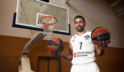 Campazzo, en el pabellón de Valdebebas