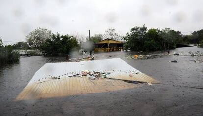 Los afectados en la capital paraguaya han sido los pobres que vivían en la ribera del río Paraguay.