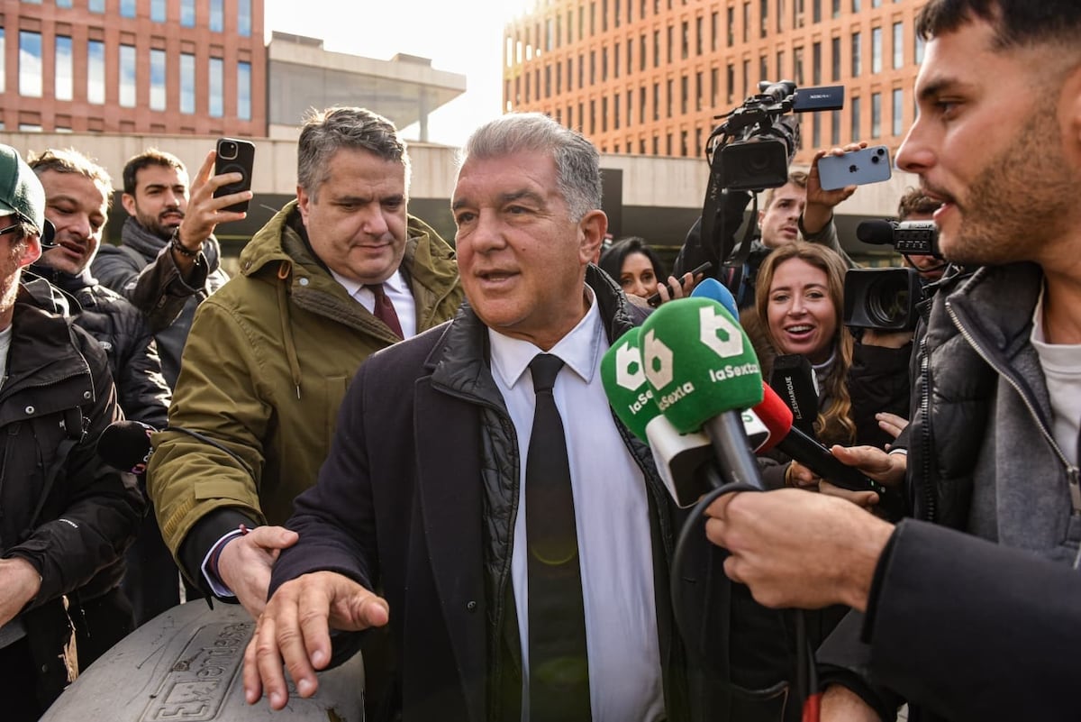 Laporta declara por el Caso Negreira y dice que en su mandato se recibieron 600 informes sobre árbitros, pero Valverde y Luis Enrique niegan haberlos usado