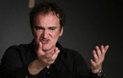 Quentin Tarantino, en el Festival de Cannes. 