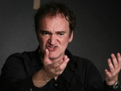 Quentin Tarantino, en el Festival de Cannes. 