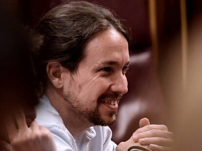 El líder de Podemos, Pablo Iglesias.