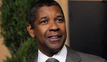 El actor Denzel Washington, 2013.