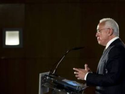 El presidente de la Asociación Española de Banca (AEB), Miguel Martín. EFE/Archivo