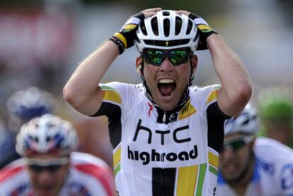 Mark Cavendish consigue la 17ª victoria de etapa en el Tour de su carrera.