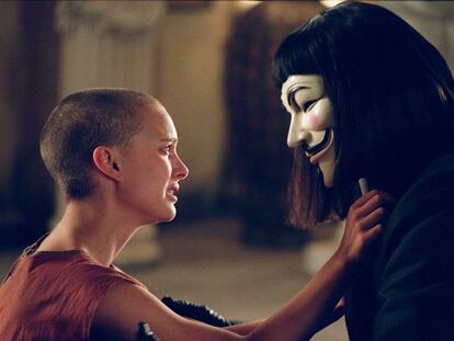 ‘V de Vendetta’, cine comercial envuelto en reivindicaciones sociales