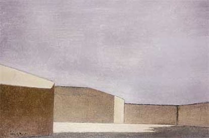 <i>Paisaje (Carabanchel)</i>, 1955. Óleo sobre lienzo, de Gerardo Rueda.