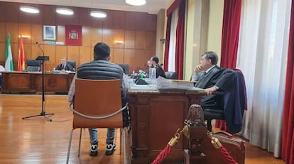 El condenado por el homicidio de Peal de Becerro (Jaén) durante el juicio. (EP)