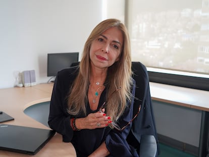 La periodista Diana Calderón en Bogotá, el 20 de junio de 2025.