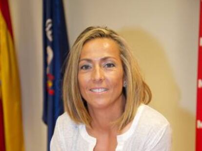 Gala León, durante su presentación como nueva directora de la RFET.