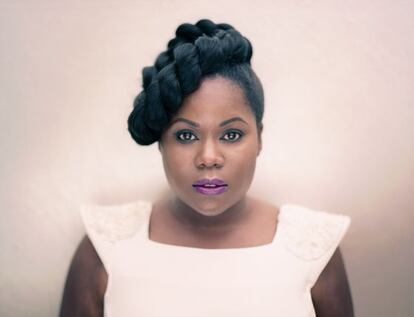 La cantante británica de jazz Zara McFarlane.