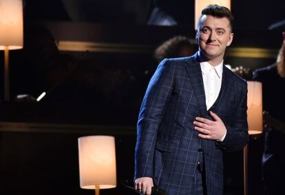 Sam Smith, a la gala dels Grammy.