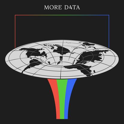portada disco 'More D4TA', MODERAT (Monkeytown)