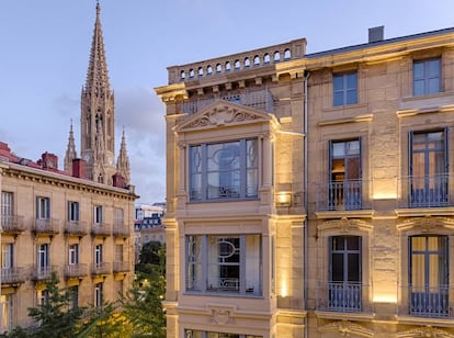 Exterior del hotel Arbaso, en San Sebastián.