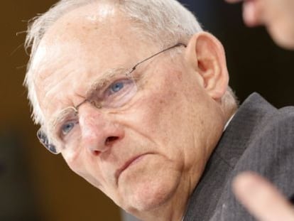 El ministro de Finanzas alemán, Wolfgang Schaeuble.