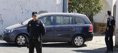 La policía traslada el coche de José Bretón