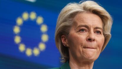 La presidenta de la Comisión Europea, Ursula von der Leyen.