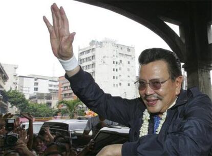 El ex presidente filipino Joseph Estrada