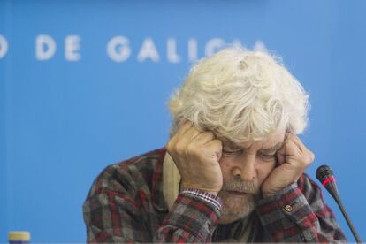Beiras durante una rueda de prensa