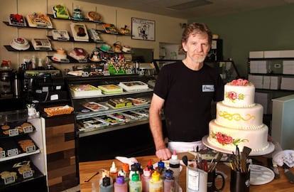 Jack Phillips, en su pasteler&iacute;a de Lakewood, en el estado Colorado.