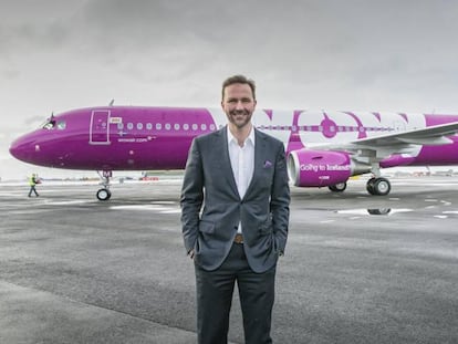 El fundador y consejero delegado de Wow Air, Skúli Mogensen.