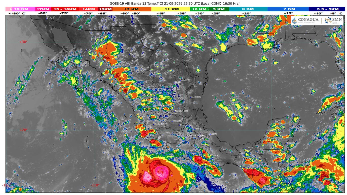 Huracán ‘Polo’ se intensifica frente a México: esta es su trayectoria y el pronóstico de lluvias